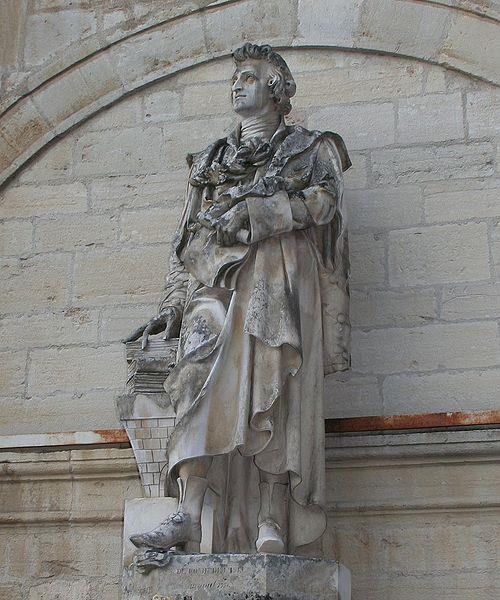 René J. Haüy (1743-1822) - francuski mineralog Posąg Jeana B. R.