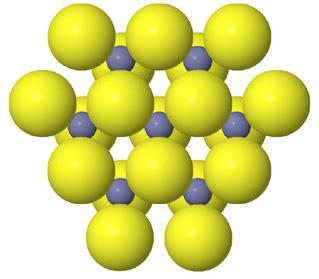 sfalerytu (ZnS) Model