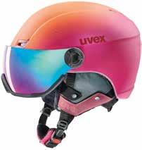 uvex hlmt 400 visor style WI18A3999B19 cena: 799,90 PLN** lasergold lite HLMT 400 visor style łączy w sobie bezpieczeństwo, komfort i styl.