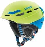 uvex p.8000 tour WI18A3249B19 cena: 649,90 PLN** Model certyfikowany jako kask narciarski, rowerowy oraz wspinaczkowy.