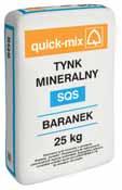 Zużycie: HSS 2 mm ok. 3,5 kg/m 2, HSS 3 mm ok. 4,5 kg/m 2. Uziarnienie: 0-2 mm, 0-3 mm.