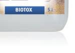 PRODUKTY UZUPEŁNIAJĄCE BIOTOX TOTAL Środek grzybobójczy BIOTOX TOTAL to wysokiej jakości środek stanowiący kombinację biocydów, który stosowany jest do czyszczenia i dezynfekcji ścian, tynków, pokryć
