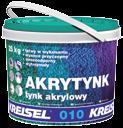 Tynki dekoracyjne AKRYTYNK 010 Akrylowy tynk dekoracyjny Stosowany do wykonywania dekoracyjnych, cienkowarstwowych wypraw tynkarskich. Jest przeznaczony do systemów ociepleń na styropianie.