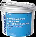 Fugi i silikony FUGA EPOXI 710 Epoksydowa zaprawa spoinująca, 1-10 mm Zaprawa przeznaczona do spoinowania powierzchni, którym stawiane są wysokie wymagania odnośnie odporności chemicznej i