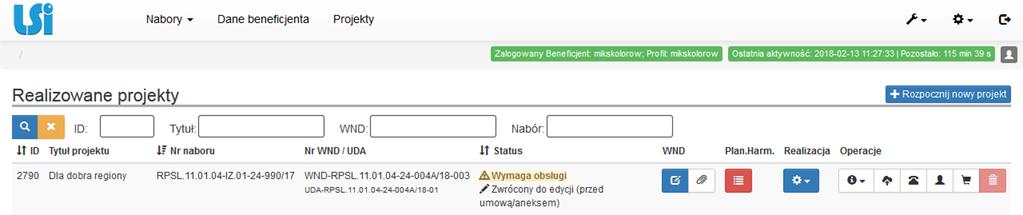 1. DOSTĘP DO REJESTRU Aby uzyskać dostęp do Rejestru przejdź na Stronę logowania do Systemu LSI 2014, która dostępna jest pod adresem https://lsi.slaskie.pl.