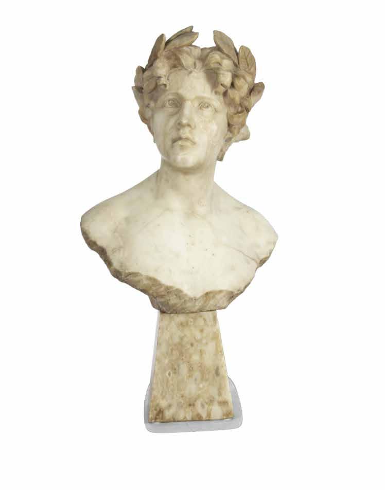 293 Giuseppe Bessi (1857 Volterra-1922 tamże) Popiersie Nimfy