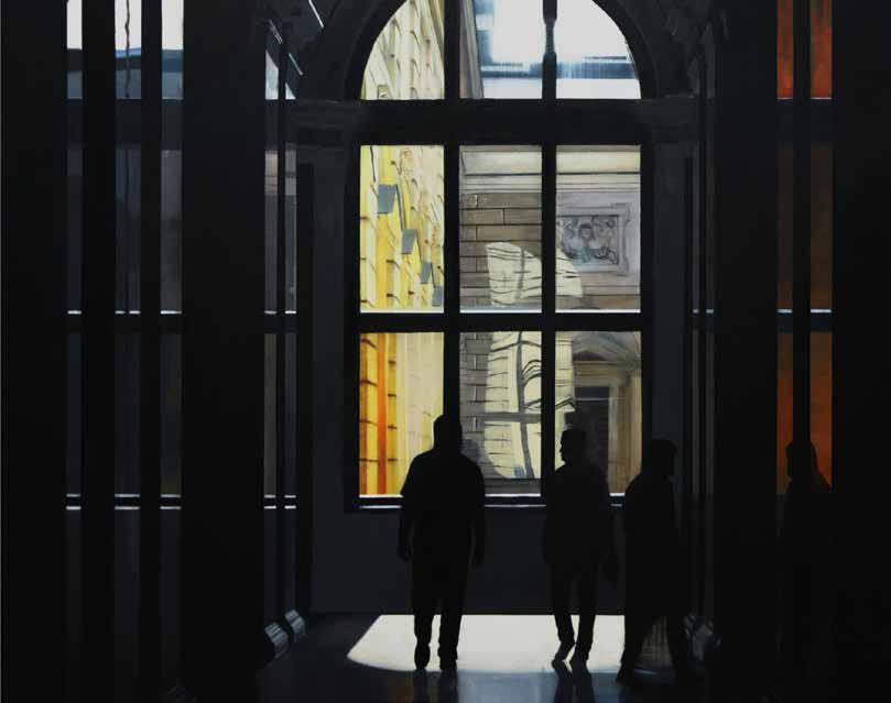 Mateusz Maliborski, Muzeum L, 2016, olej, płótno, 110 x 85 cm 6 AUKCJA SZTUKI XXI WIEKU 18 LUTEGO 2017
