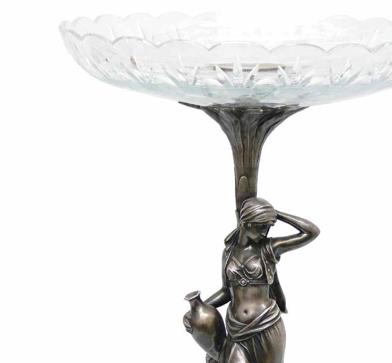 poz. 300 Patera z figurą kobiety Fraget, Warszawa, ok. 1900 r.