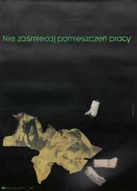 Sobczyński (ur. 1932 r.) Nie zaśmiecaj pomieszczeń pracy, 1961 r.