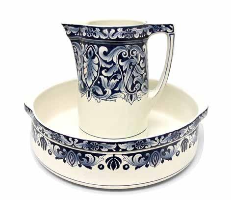 163 Komplet toaletowy Villeroy & Boch, Mettlach, l.