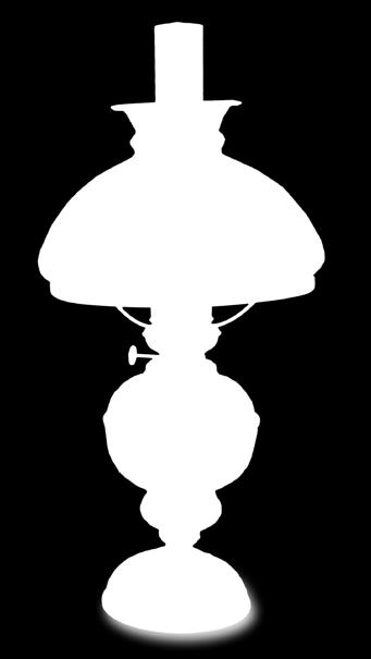 18,5 cm cena wywoławcza: 1 300 zł 165 Lampa naftowa 1 poł. XX w.