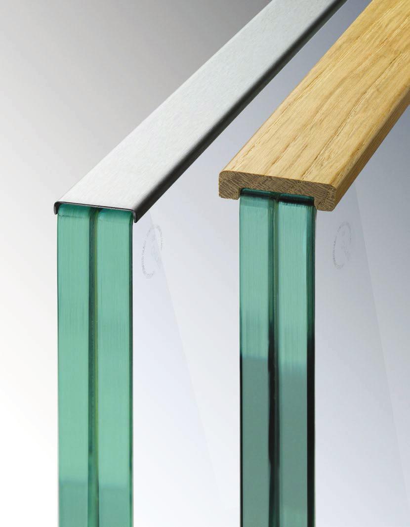 EDGE PROECION - ZABEZPIECZENIE KRAWĘDZI Wykończenie Szukasz eleganckiego i jednocześnie nieskomplikowanego zabezpieczenia krawędzi balustrady szklanej?