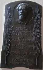 184 Grabowiecki Słownik Biograficzny / Grabowiec's Biographical Dictionary Zdjęcie 27 Rok 2013, 16 lipca. Epitafium Stefana Franciszka Szymona Kowerskiego w kościele św.