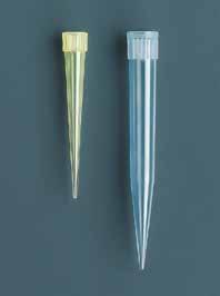 Końcówki do pipet Końcówki do pipet do 100 µl - żółte Art.-Nr: Oznaczenie 056001 PG 100 Op. jednostkowe: 1.000 szt. Op. zbiorcze: 25.000 szt. od 100 µl - niebieskie Art.