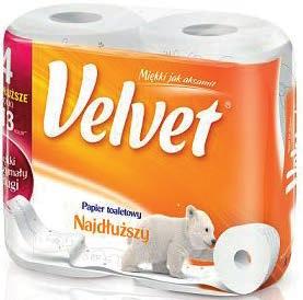 VELVET NAJDŁUŻSZY PAPIER