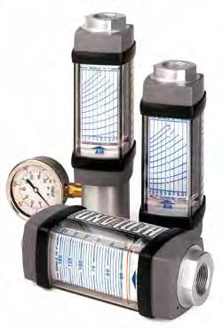 Tabele konwersji Tabele obliczeń i dobór przepływomierza (aplikacje CFM) Przykład: Parametry robocze Płyn ~ Powietrze Ciśnienie ~ 35 psig Temperatura ~ 70 F Oczekiwany przepływ maksymalny ~ 20 acfm W