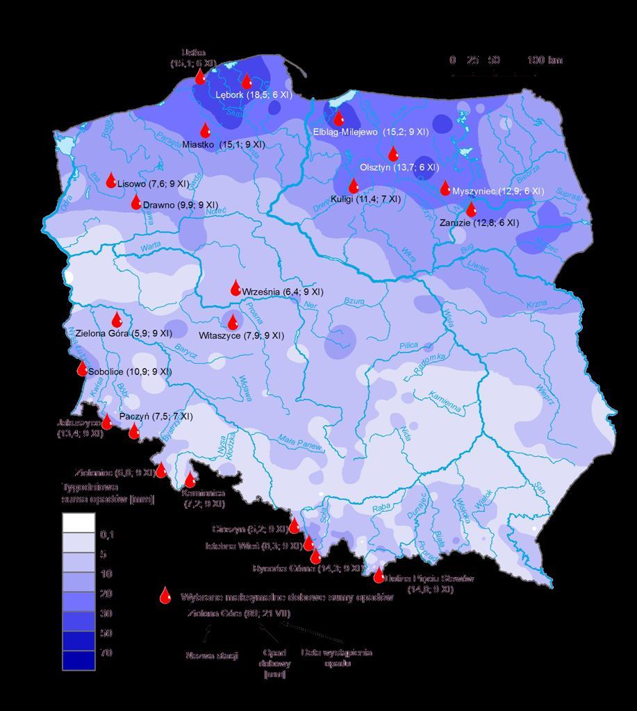 3. Rozkład tygodniowej sumy