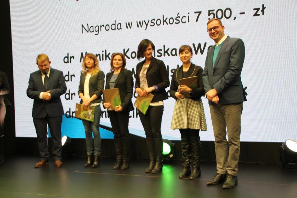 Prace nagrodzone w kategorii Ekologiczny doktor wysokość nagrody 7 500,00 zł.
