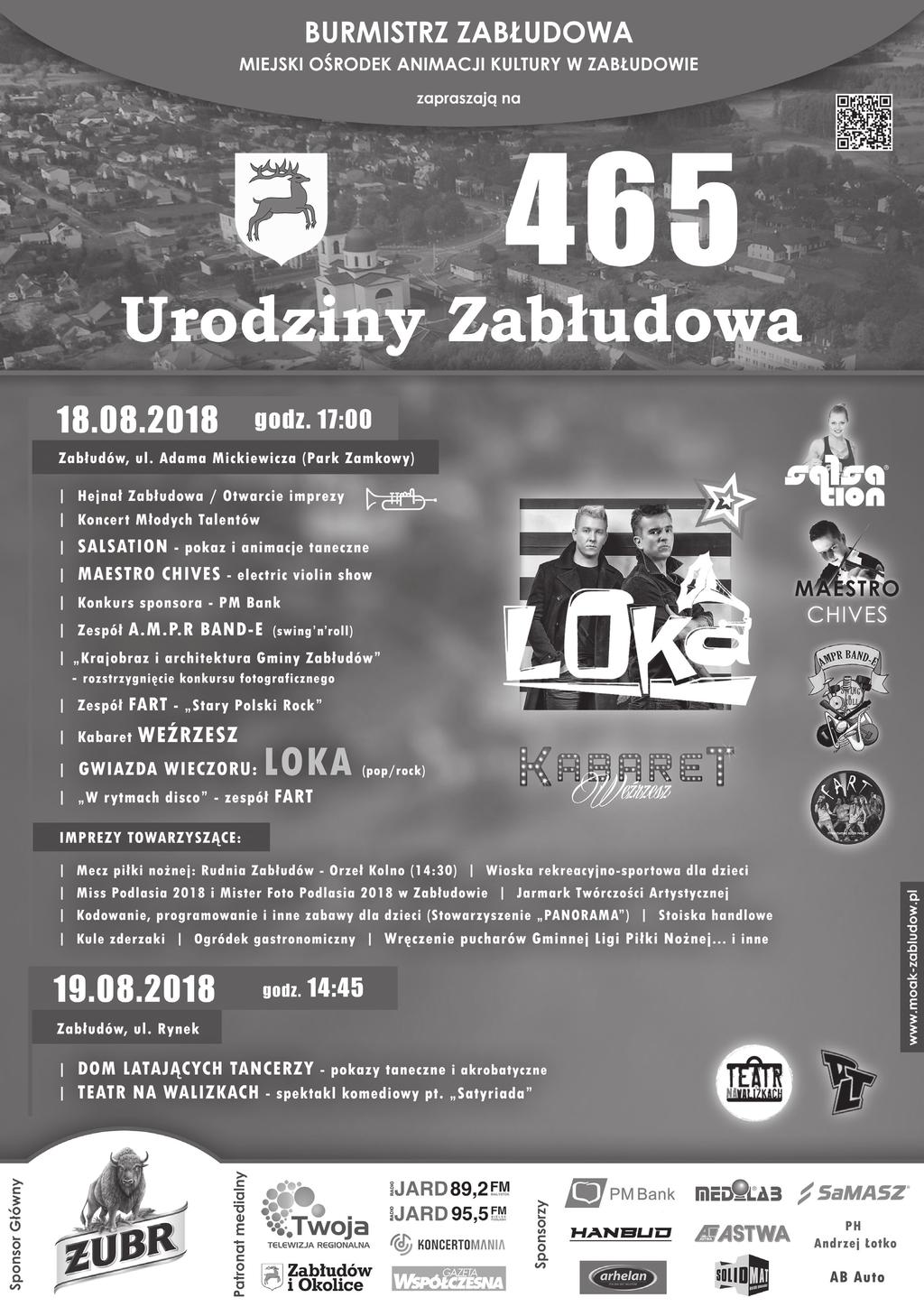 12 Zabłudów i Okolice Zabłudów i Okolice Wydawca: Miejski Ośrodek Animacji Kultury w Zabłudowie Redaktor naczelny: Piotr Woroniecki Adres redakcji: ul.