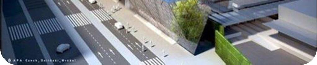 z przyłączami zewnętrznej infrastruktury technicznej oraz kładką