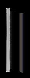 Szerokość: 130 mm Grubość: 13 mm Zadaszenie