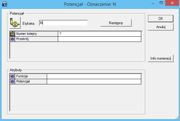 Wersja V4R3 SEE Electrical Expert Pierwsze kroki Rys. D.17 Określanie numeru połączenia Potwierdzamy naciskając klawisz <OK>. Numer ten jest przenoszony poprzez symbole we/wy adresowych.