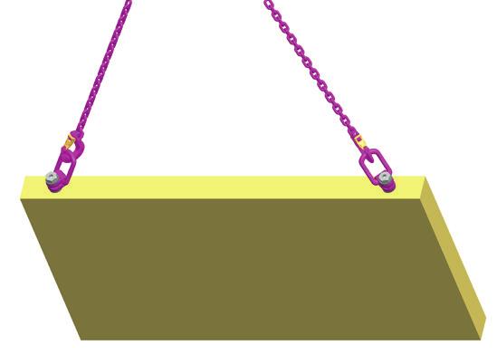 3.3 Zabronione manewry podnoszenia i przechylania Następujące manewry są zabronione: Obracanie ogniwa VLB-PLUS pod obciążeniem w