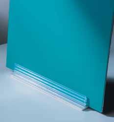 25 12 464716 75 12 464717 25 25 464718 75 25 464719 Listwy plakatowe Aluminium Każdy element składa się z części górnej i
