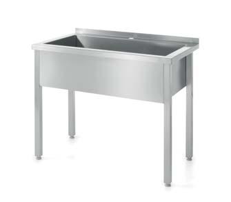 HENDI 970515 i 970508 Odpływ ø52 mm przystosowany do standardowych syfonów Regał magazynowy 5-półkowy Maksymalne równomierne obciążenie półki - 80 kg Regulowane nóżki Chromowany od 999, 00 od 699, 00