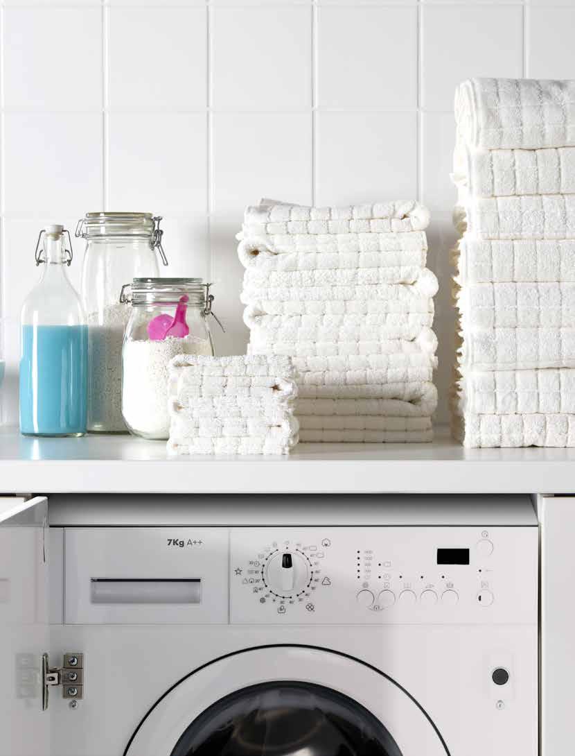 PRALKA Wybierając pralkę IKEA, możesz mieć całkowitą pewność, że twoje ulubione ubrania (nawet te najdelikatniejsze) zostaną otoczone właściwą opieką.