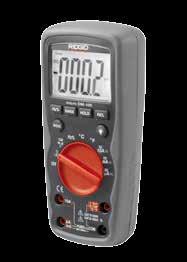 micro DM-00 jest także przystosowany do zastosowań przemysłowych (CAT III-000V i IV-600V) i posiada bardzo duży, podświetlany wyświetlacz LCD