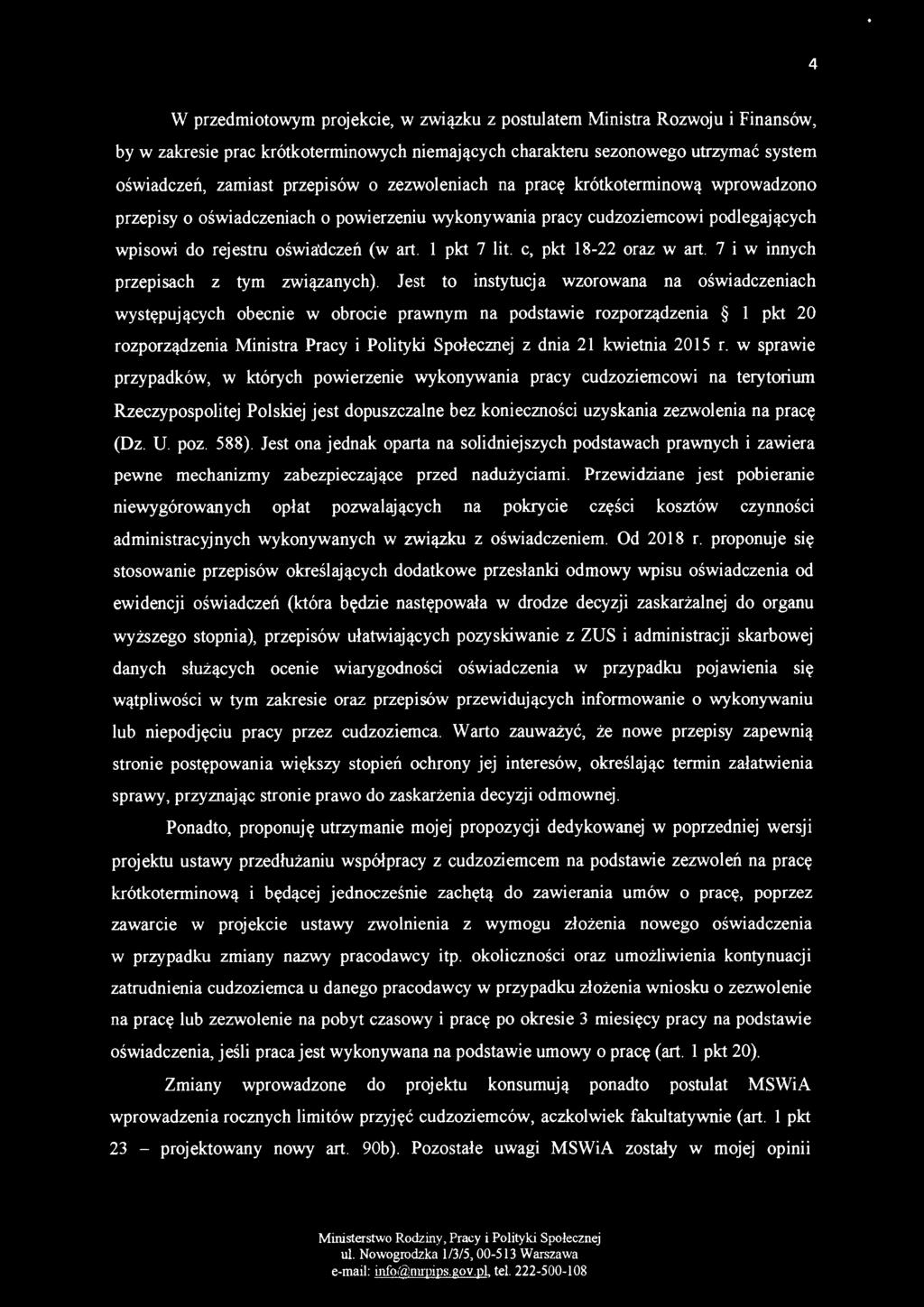 l pkt 7 lit c, pkt 18-22 oraz w art. 7 i w innych przepisach z tym związany ch ).