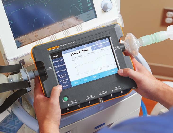 VT900 Analizator przepływu gazu Dane techniczne Analizator przepływu gazu VT900 firmy Fluke Biomedical został zaprojektowany z myślą o dokładnym i niezawodnym testowaniu wszelkiego rodzaju urządzeń