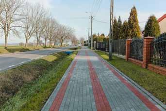 Nasze inwestycje w latach 2015-2018 Budowa ścieżki pieszo-rowerowej w pasie dróg powiatowych w Białej