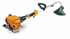 0,65 l 0,65 l Tap & Go, podwójna żyłka Tap & Go S 38 cm 43 cm Ś 2 mm 2,4 mm Ś 26 mm, składana 26 mm U