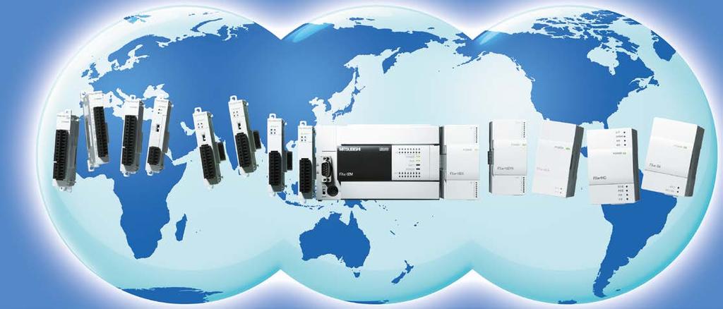 Globalny lider Globalny lider Seria MELSEC iq-f jest już czwartą generacją programowalnych sterowników kompaktowych Mitsubishi Electric.