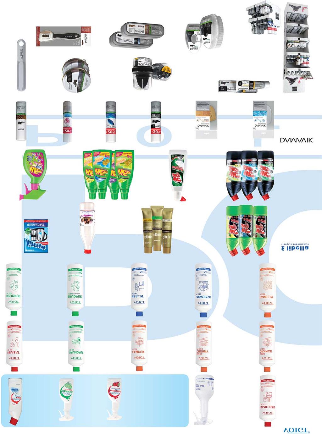 Listopad 0 VOIGER wc żel 0 ml,, VOIGER płyn czyszczący tłusty brud spray 00 ml,, VOIGER spray czyszczący łazienki 00 ml,, Nowa linia produktów detalicznych VOIGT VC nano glass środek do mycia szyb i
