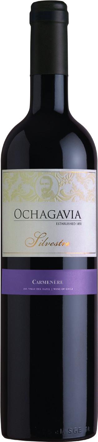 Wino nazwane na cześć Silvestre Ochagavía - ojca chilijskiego winiarstwa. Intensywne aromaty czerwonych owoców i ziół. Wino o wyrazistych, dobrze zrównoważonych taninach i przyjemnej końcówce.