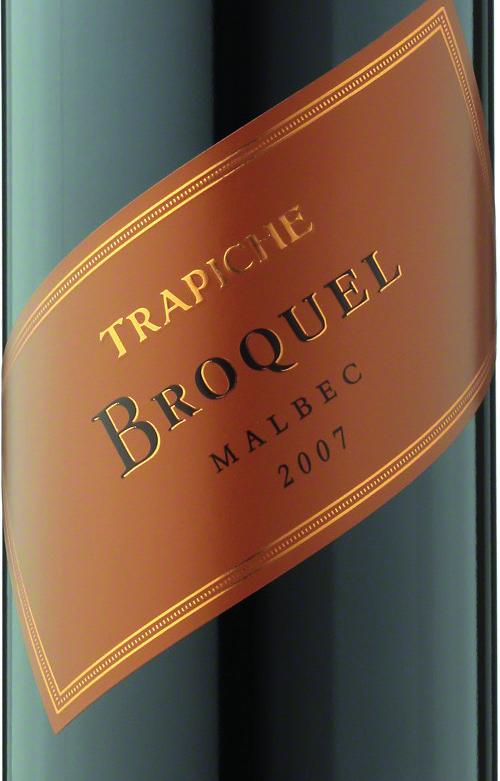 argentyna Trapiche Broquel Bonarda 75 cl 115,00 mendoza Włoski szczep Bonarda z Piemontu w wydaniu argentyńskim. Wino leżakowane przez 12 miesięcy w dębie francuskim i amerykańskim.