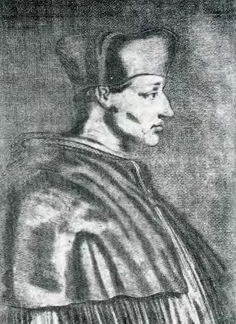 3. Techniki wklęsłe Rys. 3.77. Joseph Niécephore Niépce, Portret kardynała Georges d Amboise, 1826 r., heliografia, na podstawie miedziorytu Isaaca Briota z 1633 r. Źródło: Wolf Hans-Jürgen.