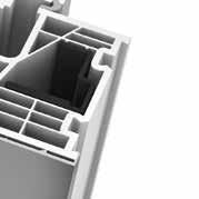 home pure KF 310 OKNA Z PCV I ALUMINIUM WŁAŚCIWOŚCI Izolacyjność cieplna do U w = 0,69 W/(m 2 K) Izolacja dźwiękowa Bezpieczeństwo