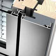 home pure OKNA HV 350 OKNA ZESPOLONE DREWNIANO ALUMINIOWE WŁAŚCIWOŚCI Izolacyjność cieplna do U w = 0,60 W/(m 2 K) Izolacja dźwiękowa Bezpieczeństwo Ryglowanie Głębokość profilu do 47 db RC2 okucia