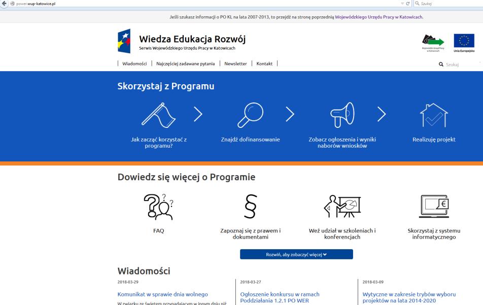 Znajdź dofinansowanie Więcej informacji o programach znajduje się na