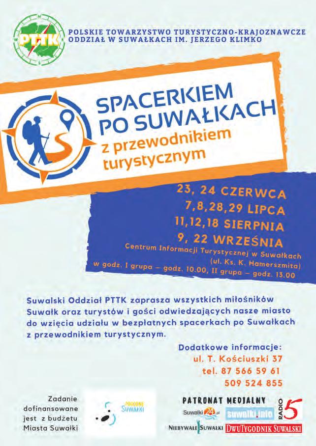 Uczestnicy spacerów dotrą do najciekawszych miejsc w mieście oraz posłuchają opowieści o jego historii,