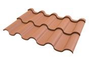 Powłoki panel za 1 m 2 panel za 1 m 2 1 panel Elite mat 37,80 42,70 23% 46,49 52,52 1 panel Elite* 44,40 50,15 23% 54,61 61,68 Lindab Topline ToplineH - blacha dachówkowa (wysoki profil LPAH) Grubość