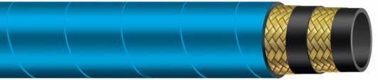 / Węże wysokociśnieniowe / / (wersja high temperature) ULTIMATE 2SN-HT Podwójny oplot stalowy Niebieska guma syntetyczna odporna na ozon i starzenie Od -50 C do +135 C (chwilowo +150 C)