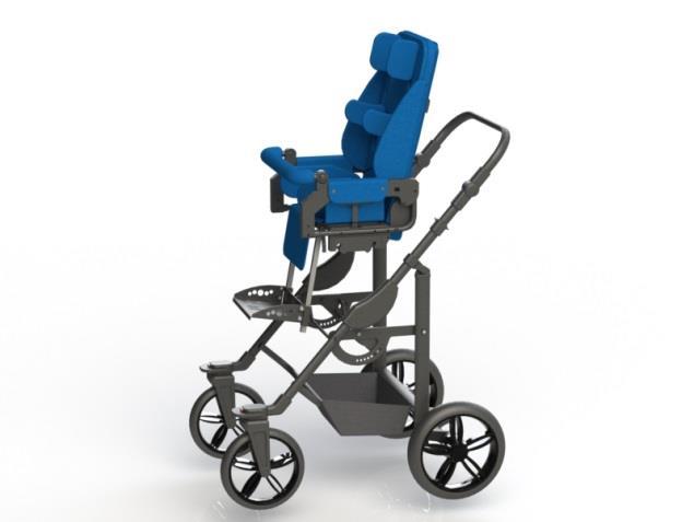 6. Szczegółowy opis montażu wózka spacerowego Baffin Buggy Ze względów bezpieczeństwa, wózek jest do Państwa dostarczany w dwóch częściach: rama wózka (8), oraz siedzisko (3).