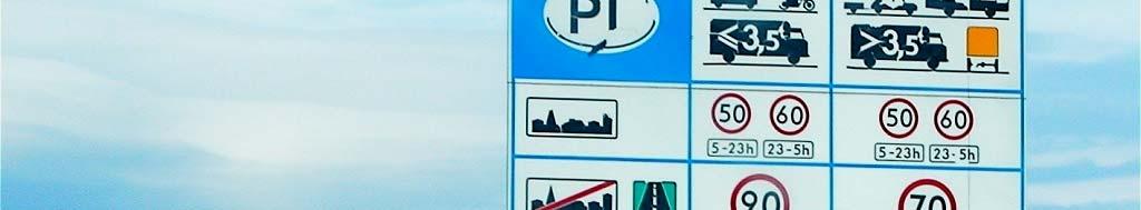 Obowiązujące znaki zarządzające
