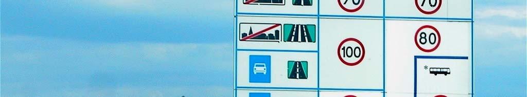 obowiązujących prędkości przy