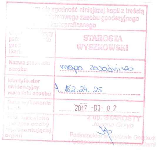 PRZESTRZENNEGO DLA TERENU ZIELENI PRZY ULICY I ARMII WOJSKA POLSKIEGO RYSUNEK PLANU BUDPLAN Sp. z o.o. ul.